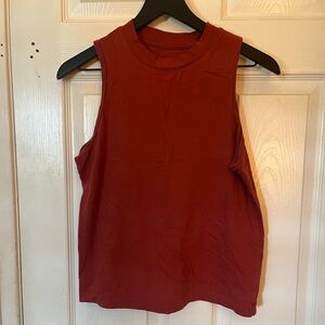 A New Day tank top, size small, rust color